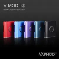 Original VAPMOD VMOD 2 I II Bateria 900mAh Pré-aqueça VAB Vape Vape Vape Mod Kit para 510 cartuchos de óleo espesso 100% genuíno
