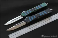 Alta qualidade VESPA Combate lâmina de faca: D2 (S / E, D / E) Handle: Alumínio + TC4 + G10, a sobrevivência de acampamento ao ar livre facas ferramentas EDC, frete grátis