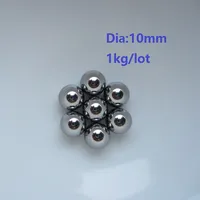 1 كجم / الكثير (حوالي 245 قطع) الصلب الكرة ضياء 10 ملليمتر عالية الكربون الصلب كرات تحمل الدقة g100 شحن مجاني