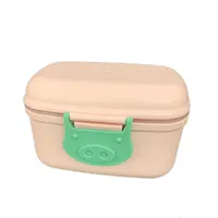 Alta Capacidade bebê leite em pó Container Melkpoeder Container Baby Food Storage Box Duplo Crianças Camada de alimentação Box para recém-nascido
