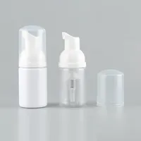 30ML 1oz Plastic Foaming Soap Bottle Foam Pump Dispenser-Refillable Portable Empty Hand Soap Suds Dispenser Bottles Travel Mini Size