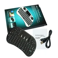 i8 teclado sem fio voar ar Backlight Air Mouse Remoto Com Touchpad portátil para TV BOX X96 mini-TX3