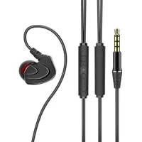 Stylish Hands-Free 3.5mm in-Ear Earphones 3D Stereo Sound Wired Ear-Buds with Mic For Sumsung S10 S9 S8 Plus