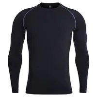 Uzun Muscleguys Vücut İlkbahar Sonbahar Yeni Uzun Kollu T Shirt Erkekler BranClotd Spor Salonu kollu erkek Spor Giyim