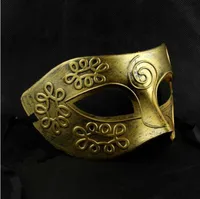 大人のマスカレードマスクギリシャのローマ古代のGreco-Roman Gladiatorマスクマスカレードパーティーの結婚式の装飾パーティーの派手なドレスパーティーのマスク