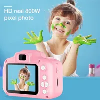 الأطفال مصغرة كاميرا أطفال ألعاب تعليمية للأطفال هدايا الطفل هدية عيد ميلاد الكاميرا الرقمية 1080P الإسقاط فيديو كاميرا