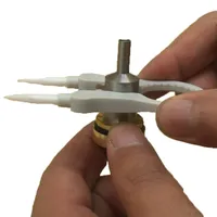 뜨거운 판매 다기능 베이퍼 트위 커 포장 코일러 조정 와이어 스 패너 도구 절연 세라믹 핀 따르는 DIY RDA 증기 vape