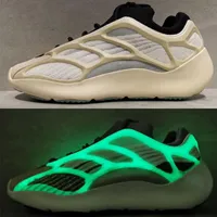 New Azael 700 v3 Stylist Schuhe Sale Glow In The Dark Hohe Qualität Correct Version Sport Turnschuhe Kanye West Männer Frauen Laufschuhe