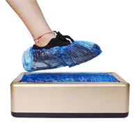 Shoe Cover Dispenser Automatic Shoe Cover Machine Household Stepping Disposable Shoes Cover Home Office Shoes Film Machine
