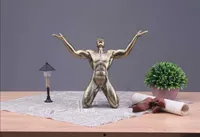 Abstract people Shape Modern Sculpture Statue Ornament Crafts for Home Decorations HD22