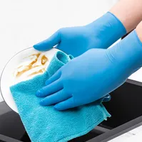Antistatische waterdichte antislip slijtvaste schoonheidssalon lasveiligheid werk wegwerp latex handschoen beschermende handschoen 100 stks / doos