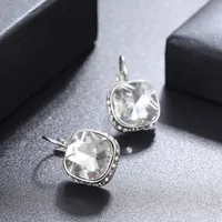 2019 Fashion Boho Big Drop Earrings for Women Jewelry Gold Silver Brinco Crystal Earrings Crystal Bohemian Long Earrings Jewelry