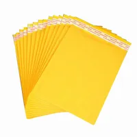 140 * 160mm Kraftpapier Blase Umschläge Taschen Seilschmerzen Gepolsterte Umschlag mit Blasen Versand Tasche Geschäftsbedarf