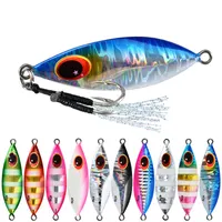 Metal Jig Spoon Lure 10g 20g 30g 40g 60g Artificiell Bait Shore Slow Jiging Super Hard Bly Bass Fishing Tackle