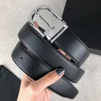 New Fashion Belts for Men Woman Casual Needle Buckle 4 Color Width 34mm Highly Quality with Box