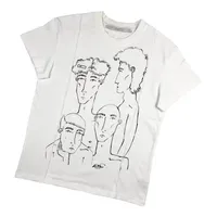 Männer T-Shirts Herren Designer T Shirts Peter Do Handgemalte Porträt drucken Lose männliche weibliche T-shirt Baumwolle High Street Kurzarm Casu