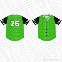En Özel Beyzbol Formalar Mens Nakış Logolar Jersey Ücretsiz Kargo Ucuz toptan Herhangi herhangi bir sayı Boyut isim M-XXL 68