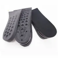 Height Increase 5cm Half Insoles Heel Lifts Pads 2 Layer PU Air Cushion 50pairs Factory Wholesale