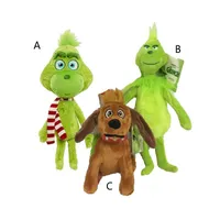 18 см 28см 32см Как рождественские рождественские украшенные плюшевые куклы 2018 новый мультфильм Green Greench Action фигура игрушки дети подарок