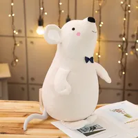 Peluche De Rata Gigante De 55 Cm – Almohada Suave Y Realista Con Relleno De Algodón PP Para Regalar O Decorar