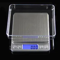 Portable Digital Jewelry Precision Pocket Scale Weighing Scales Mini LCD Electronic Balance Weight Scales 500g 0.01g 1000g 2000g 3000g
