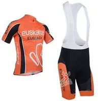 2013 Euskaltel Euskadi PRO TEAM SHORT SLEEVE CYCLING JERSEY SUMMER CYCLING WEAR ROPA CICLISMO + (BIB) SHORTS 3D GEL PAD SET SIZE: XS-4XL