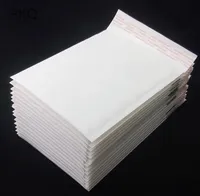 190mmx130mm / 190mmx110mm / 170mmx130mm / 170mmx110mm / 150mmx110mm Destrutivos Abrir auto-selante PE Poly bolha Envelope Mailer sacos brancos
