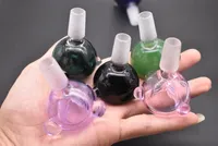 Cheap Colorful Smoking Bowls 14mm Male tobacco Bowl Large Wide Glass bong bowl for Smoking Accessories In Stock mini glass Bongs Bowl