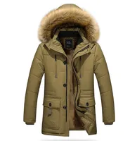 남성 코트 남성 겨울 따뜻한 두꺼운 다운 재킷 디자이너 코트 후드 양털 안티 콜드 코트 자켓