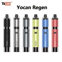 Original Yocan Regen kit Wax Vape Pen 1100mAh Battery With QTC Coil Magnetic Connection Portable Vaporizer 6 Colors In Stock