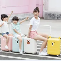 Xiaomi Youpin 18inch bella Sticker fai da te della valigia di corsa TSA blocco capretto dei bambini Trolley bagaglio a mano 3006735/3006736/3006737/3006738
