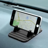 Uniwersalny Car Montaż Miękki Silikonowy Uchwyt Telefoniczny Okno Szyba Daszy Daszy Telefon Phone Holder GPS dla iPhone Samsung Huawei
