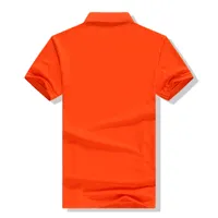 Billiga Blank Plain Cotton Polo T-shirts Anpassad tryckning Logo Design Polo Golf Shirt 50PCS per logo Drop Shipping