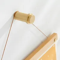 Złote mosiądz dekoracyjne haczyki ścienne wieszaki na ręczniki do haku zamontowane do wiszące rzeczy nowoczesny styl w magazynie
