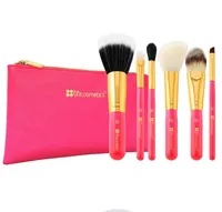 Pennello per il trucco 6 PZ / Set Eyeshadow portatile Polvere Foundation Blush Blush Spazzole cosmetici con Borsa Makeup Beauty Kit GGA1910