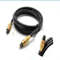 Digital ljud SPDIF Optisk kabel TOSLINK Kabelfiber Optisk ljudkabel med flätad jacka OD6.0 1m 1,5m 2m 3m 5m
