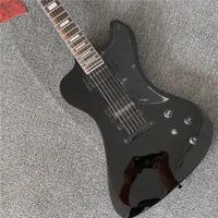Kostenloser versand satin black rd type elektrische gitarre, benutzerdefinierte shop rd gitarre mit schwarzer hardware, hochwertige guitarra, alle farbe sind verfügbar