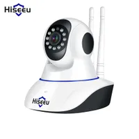 Hiseeu 1080P IP كاميرا لاسلكية المنزل الأمن كاميرا مراقبة واي فاي للرؤية الليلية cctv تسجيل الصوت بطاقة sd بطاقة الذاكرة 2MP الطفل مراقب