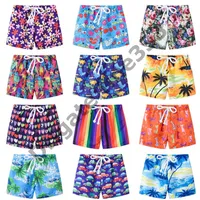 Baby & Kids Board Shorts Kids Baby Boys Floral Stripes Print Shorts Casual Beach Pants Sport Bottoms Summer Beach Short 2-8T