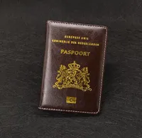 Tüm Coutnries ABD İNGILTERE NEDERLANDS Pasaport Kapağı Yumuşak PU Deri Nederland Hollanda Kadınlar Pasaport Tutucu Nederlande Hollanda Paspasoorhoesj