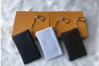 新しいキーポーチダミエレザーを開く高品質の有名な古典的なデザイナー女性のキーホルダーコイン財布小レザーキー財布