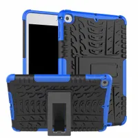 2in1 KickStand Impact Rugged Heavy Duty TPU+PC Hybrid Cover Case For Ipad mini 6 5 4 3 2 1 30pcs/lot
