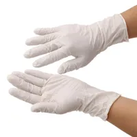 100PCS Disposable Nitrile Protective Gloves S/M/L/XL Powder-free Isolate Oil Bacteria Glove Hand Protection Personal Health