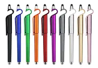 New Multifuncional Four-in-One Folding Lamp Pen Pen Lamp LED Mobile Phone Suporte capacitância Bola Multifuncional Celular Toque Scree
