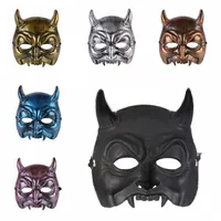 Cadılar bayramı iblis maskeleri şenlikli partys malzemeleri ev plastik maske korku parti 6 stilleri gösterdi lxl557
