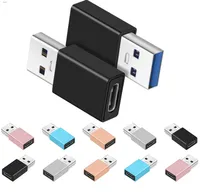Tip C Kadın USB 3.0 Erkek Altın Kaplama Kabloları Konektör Dönüştürücü Adaptörü Smartphone için