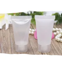 Tube souple rechargeable cosmétique transparent de 30 ml pour la bouteille de taille Travek de la crème nettoyante BB nettoyant BB à vendre