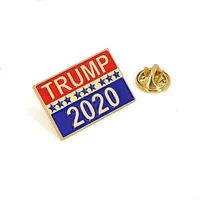 2020 America Präsident Trump Broschen USA Präsident General Wahlbrosche Trump Präsident Pins für Frauen / Männer Schmuck