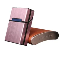 最新のカラフルなタバコの箱箱の携帯用保護ケースの磁石の切り替えの開いた保管容器高品質のホットケーキDHL無料