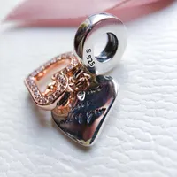 2020 Novo 925 Prata Sparkling Freehand coração oscila Bead charme único estilo europeu jóia de Pandora Colar Pulseiras